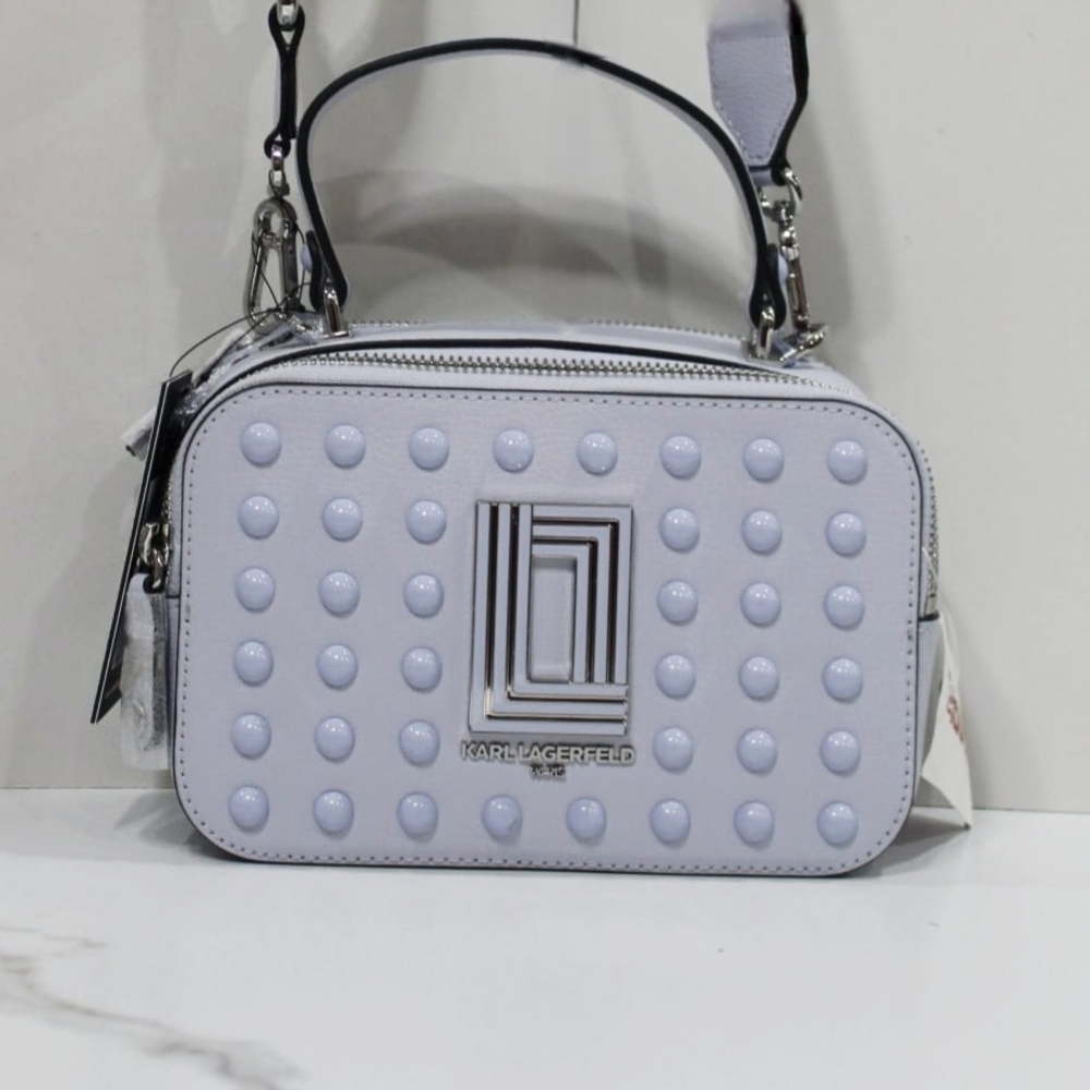 Karl Lagerfeld Light Blue Crossbody Bag
